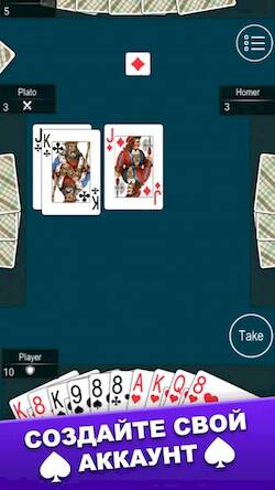 Скачать Дурак - Карточная игра (Взлом на монеты) версия 0.2.9 apk на Андроид