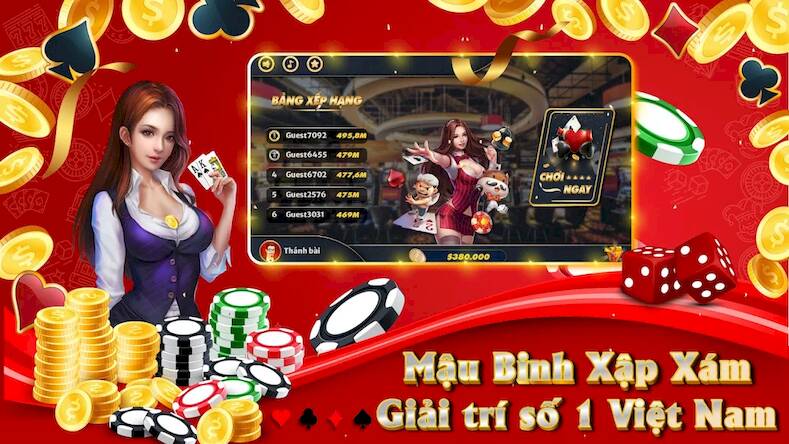 Скачать Chinese Poker (Mau Binh) (Взлом открыто все) версия 0.5.7 apk на Андроид