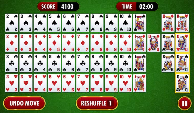 Скачать Gaps Solitaire Challenge (Взлом на монеты) версия 2.3.6 apk на Андроид