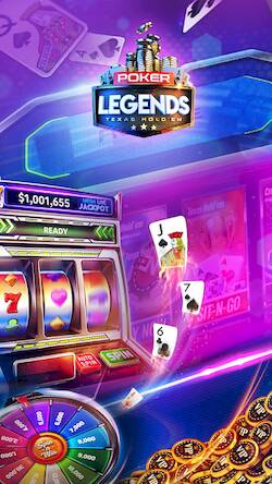 Скачать Poker Legends - Texas Hold'em (Взлом открыто все) версия 0.1.8 apk на Андроид