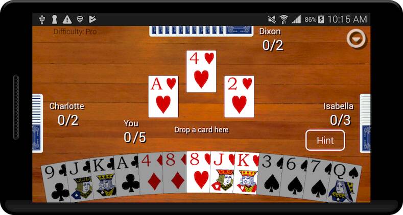 Скачать Spades Card Classic (Взлом на монеты) версия 1.8.8 apk на Андроид