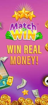 Скачать Match To Win Real Money Games (Взлом на деньги) версия 1.2.5 apk на Андроид