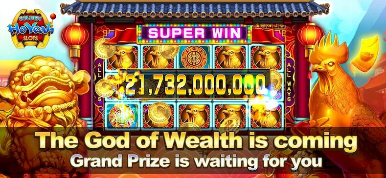 Скачать Golden HoYeah- Casino Slots (Взлом на деньги) версия 2.2.8 apk на Андроид