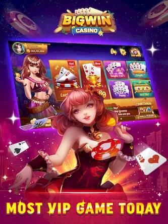 Скачать Big Win Casino - Tongits Pusoy (Взлом на деньги) версия 1.6.4 apk на Андроид