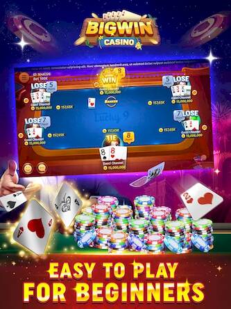 Скачать Big Win Casino - Tongits Pusoy (Взлом на деньги) версия 1.6.4 apk на Андроид