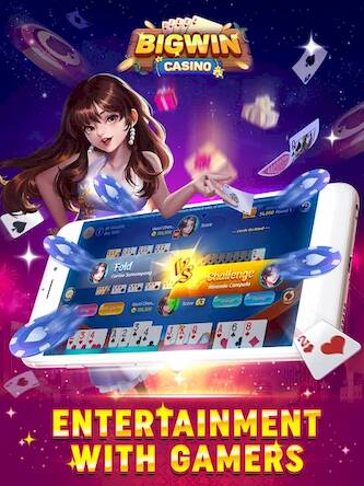 Скачать Big Win Casino - Tongits Pusoy (Взлом на деньги) версия 1.6.4 apk на Андроид