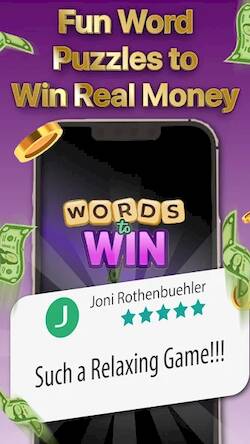 Скачать Words to Win: Real Money Games (Взлом на деньги) версия 0.3.3 apk на Андроид