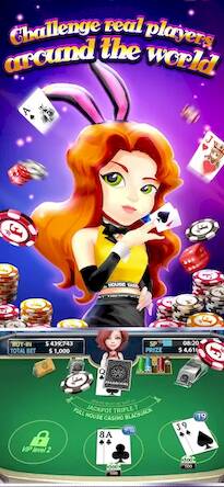 Скачать Full House Casino: Vegas Slots (Взлом на деньги) версия 1.8.1 apk на Андроид