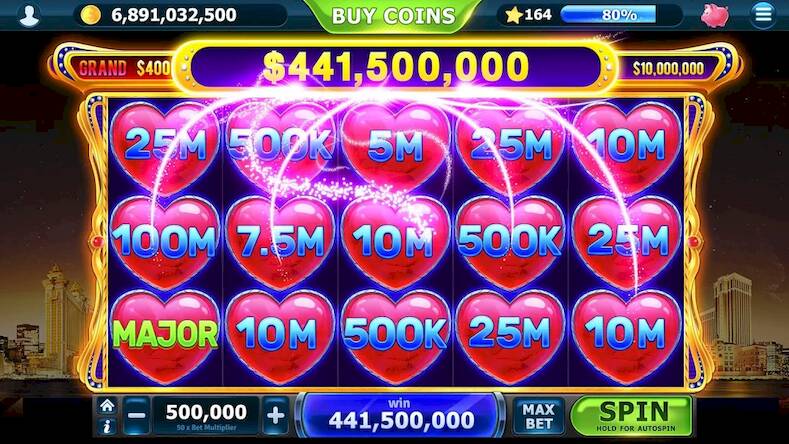 Скачать Slots of Vegas (Взлом на деньги) версия 1.6.2 apk на Андроид