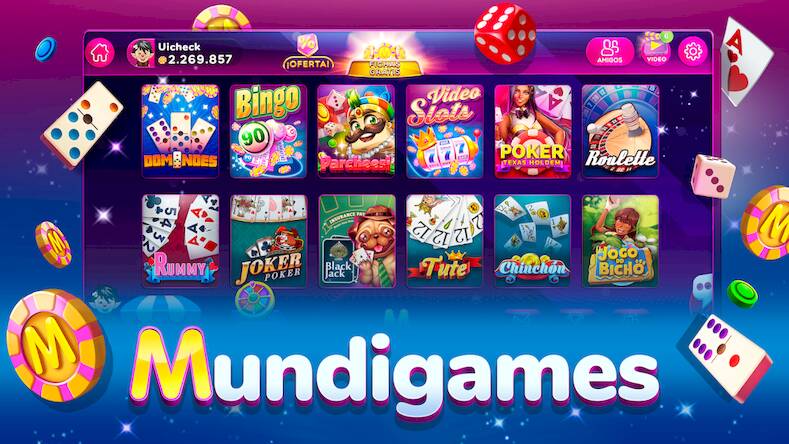 Скачать MundiGames: Bingo Slots Casino (Взлом открыто все) версия 0.1.2 apk на Андроид