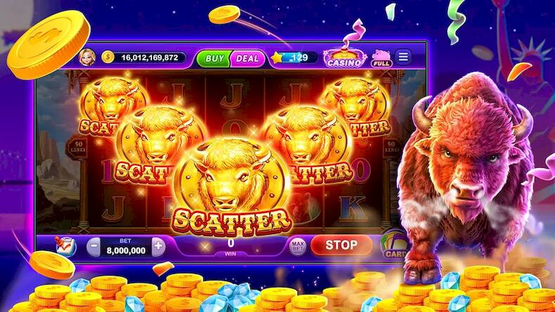Скачать Pocket Casino - Slot Games (Взлом на монеты) версия 1.7.7 apk на Андроид
