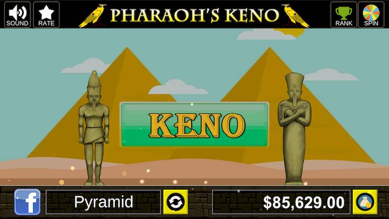 Скачать Keno Pyramid (Взлом на деньги) версия 0.7.1 apk на Андроид