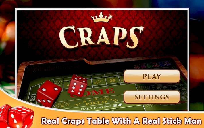 Скачать Craps - Casino Style (Взлом на деньги) версия 0.3.8 apk на Андроид