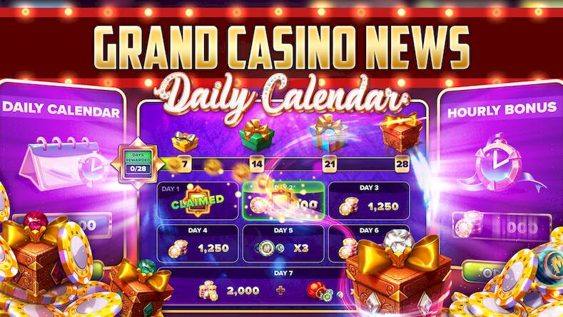 Скачать Grand Casino: Slots & Bingo (Взлом на деньги) версия 1.8.5 apk на Андроид
