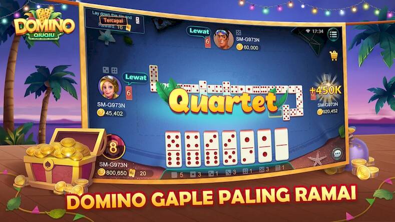 Скачать Domino QiuQiu Gaple Slots (Взлом на монеты) версия 0.3.3 apk на Андроид