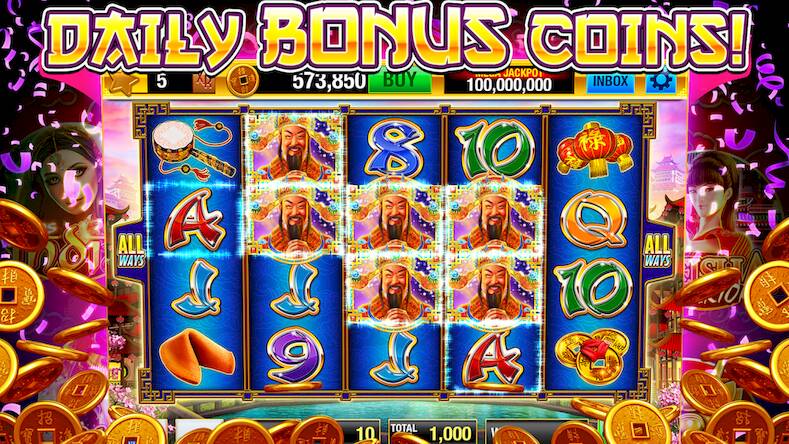 Скачать Golden Spin - Slots Casino (Взлом на монеты) версия 1.1.8 apk на Андроид