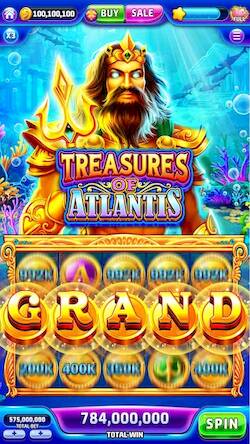 Скачать Jackpotland-Vegas Casino Slots (Взлом на деньги) версия 1.5.7 apk на Андроид