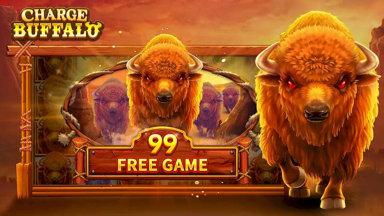 Скачать Charge Buffalo Slot-TaDa Games (Взлом открыто все) версия 2.3.8 apk на Андроид