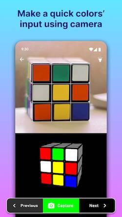 Скачать Rubik's Cube Solver (Взлом на монеты) версия 2.4.1 apk на Андроид