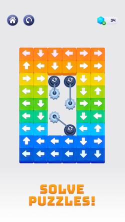 Скачать Unpuzzle: Tap Away Puzzle Game (Взлом на монеты) версия 1.1.4 apk на Андроид