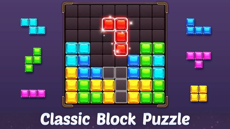 Скачать Block Puzzle Legend (Взлом на монеты) версия 0.7.8 apk на Андроид