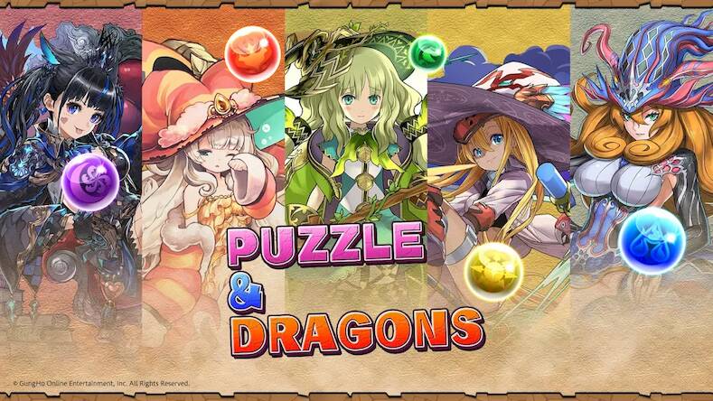 Скачать パズル＆ドラゴンズ(Puzzle & Dragons) (Взлом открыто все) версия 1.9.5 apk на Андроид