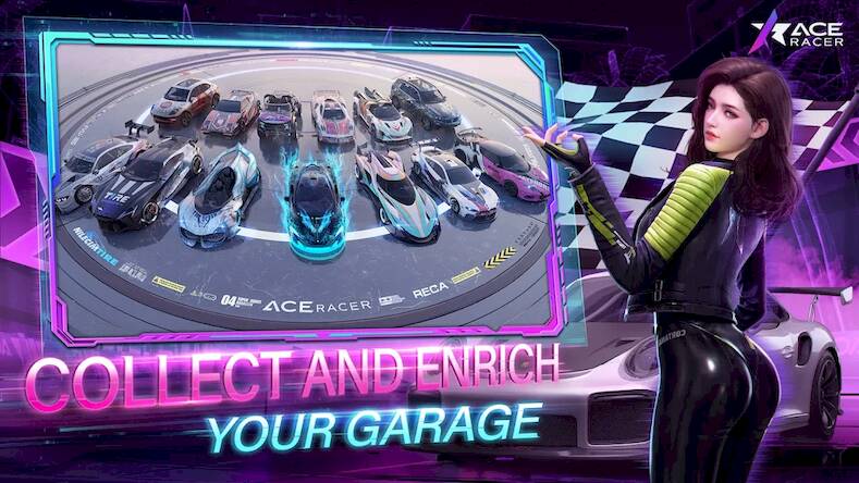 Скачать Ace Racer (Взлом на деньги) версия 1.3.6 apk на Андроид