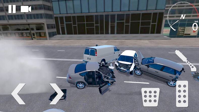Скачать Traffic Crashes Car Crash (Взлом на монеты) версия 2.7.1 apk на Андроид