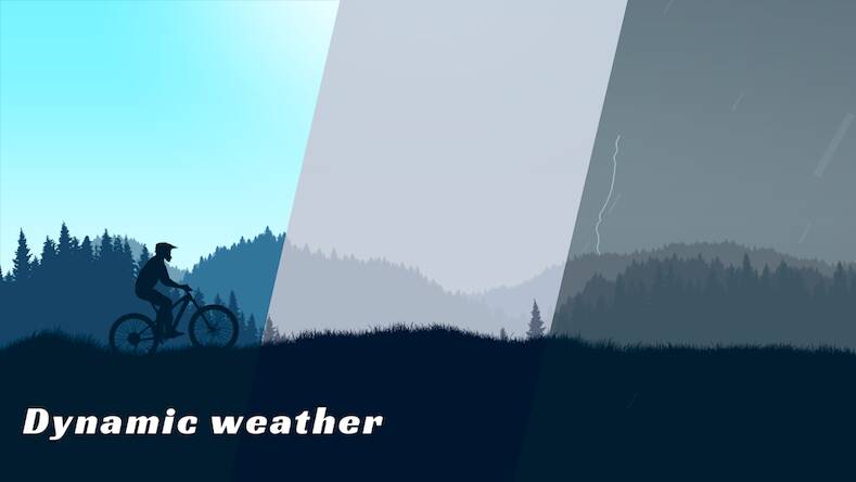 Скачать Mountain Bike Xtreme (Взлом на монеты) версия 2.4.7 apk на Андроид