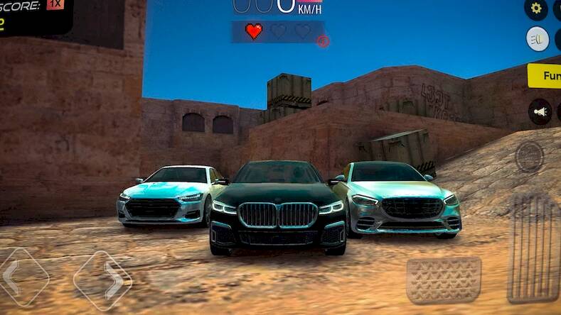 Скачать Racing in Car - Multiplayer (Взлом на монеты) версия 1.1.1 apk на Андроид