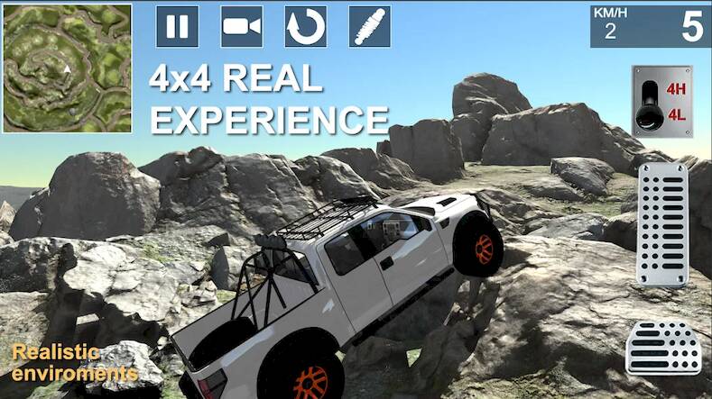 Скачать Offroad 4x4 Simulator (Взлом на монеты) версия 2.4.8 apk на Андроид