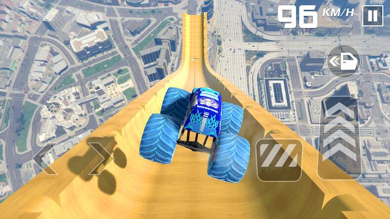 Скачать Car Games: Monster Truck Stunt (Взлом на монеты) версия 1.8.6 apk на Андроид