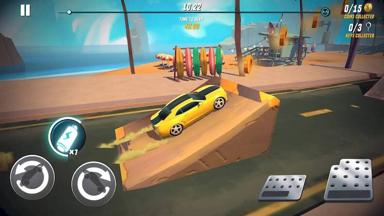 Скачать Stunt Car Extreme (Взлом на деньги) версия 2.6.6 apk на Андроид