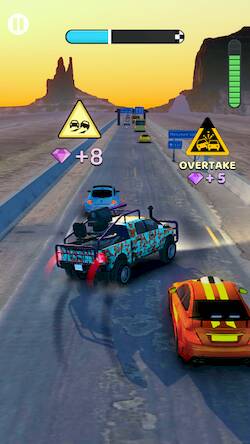 Скачать Rush Hour 3D: Гонки и Машины (Взлом на деньги) версия 2.6.8 apk на Андроид