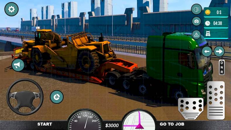 Скачать Euro Truck Simulator 3 Europa (Взлом на монеты) версия 0.3.8 apk на Андроид