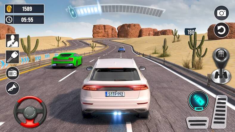 Скачать гонки на машинах игра: 3D игры (Взлом на монеты) версия 2.8.6 apk на Андроид