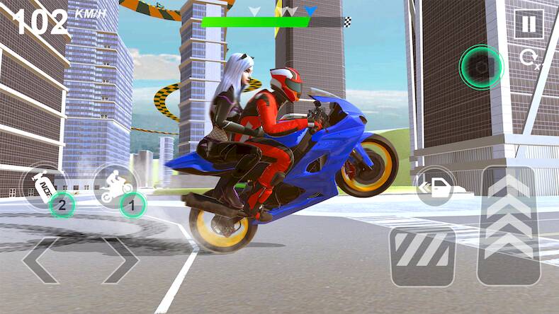 Скачать GT Moto Stunts 3D: Bike Games (Взлом на монеты) версия 2.3.7 apk на Андроид