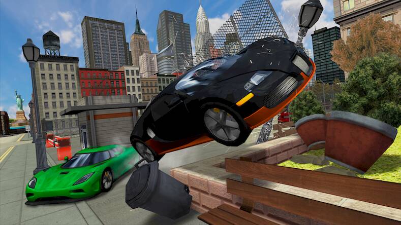 Скачать Car Driving Simulator: NY (Взлом открыто все) версия 2.8.7 apk на Андроид