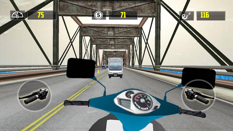 Скачать Traffic Rider+ (Взлом на деньги) версия 2.2.3 apk на Андроид