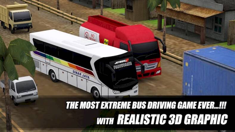 Скачать Telolet Bus Driving 3D (Взлом открыто все) версия 1.3.2 apk на Андроид
