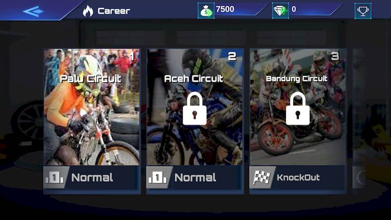 Скачать Real Drag Bike Racing (Взлом на деньги) версия 0.1.5 apk на Андроид