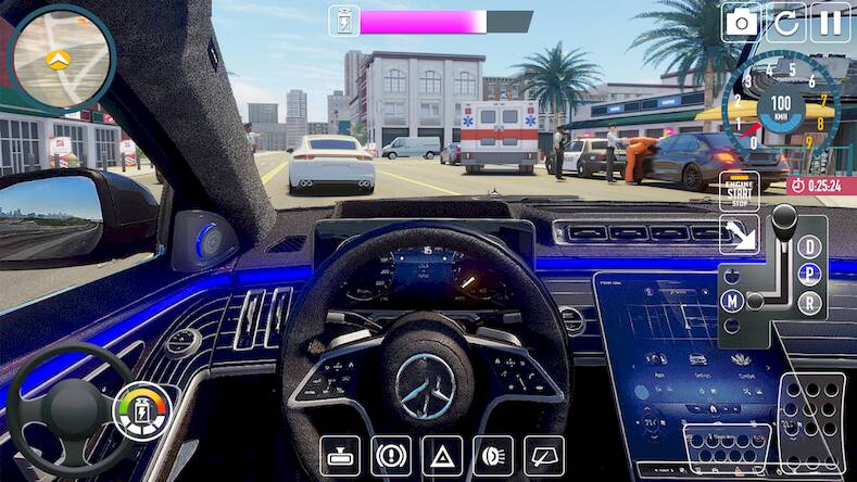 Скачать Car Driving School Sim 2023 (Взлом на монеты) версия 0.7.4 apk на Андроид