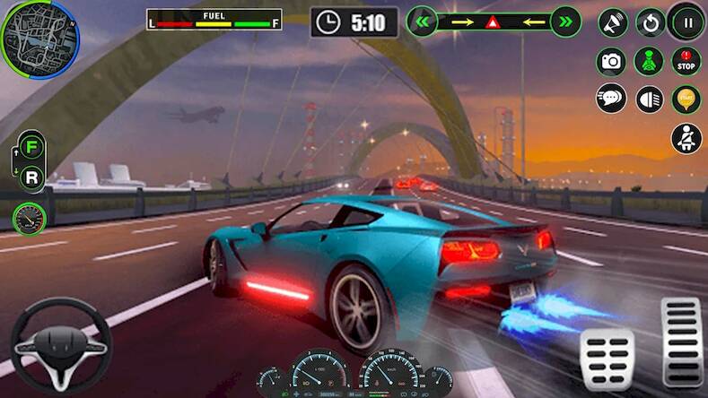 Скачать машина игра: гонки машина (Взлом на деньги) версия 2.4.5 apk на Андроид