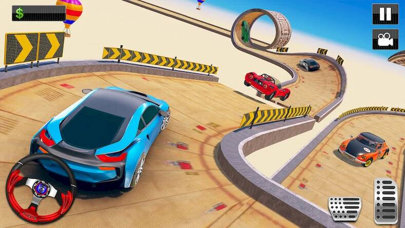 Скачать Mega Ramp Stunt Car Games 3D (Взлом на монеты) версия 1.5.9 apk на Андроид
