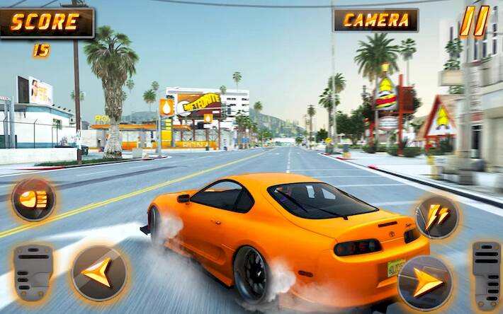 Скачать Real Highway Traffic Racing (Взлом на деньги) версия 0.7.1 apk на Андроид