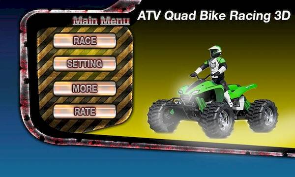 Скачать ATV Quad Bike Racing Game (Взлом на монеты) версия 0.4.9 apk на Андроид