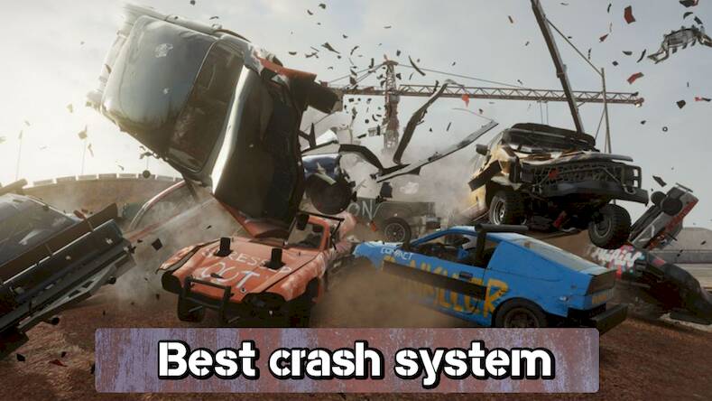 Скачать Mega derby car crash simulator (Взлом открыто все) версия 1.1.6 apk на Андроид