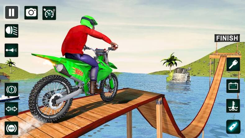 Скачать Bike Racing 3d: Stunt Legends (Взлом на деньги) версия 0.1.4 apk на Андроид