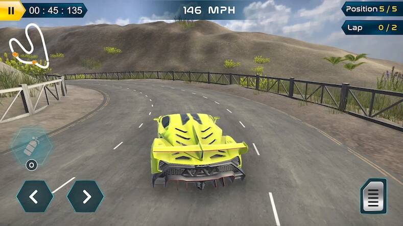 Скачать Non Stop Car Racing (Взлом открыто все) версия 2.1.8 apk на Андроид