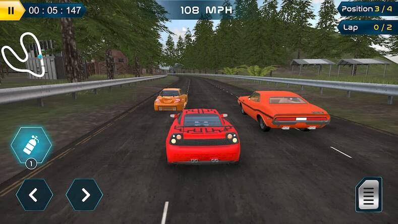 Скачать Non Stop Car Racing (Взлом открыто все) версия 2.1.8 apk на Андроид
